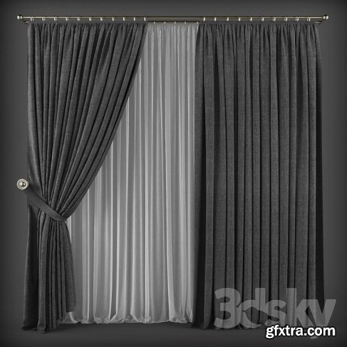 Curtains in the modern style