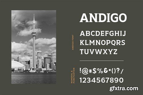 Andigo Display Serif Font