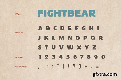 Fight Bear Display Typeface Font