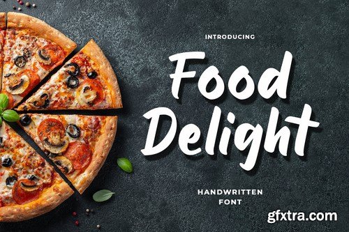 Food Delight Script and Handwritten Font