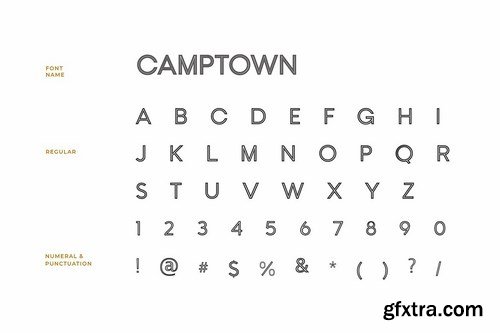 Camptown Sans Serif Font