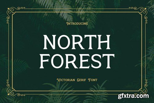 North Forest Vintage Serif Font