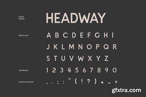 Headway Display Sans Serif Font