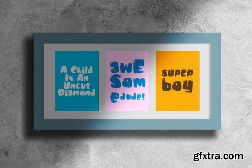 Feeling Good - fun kids font