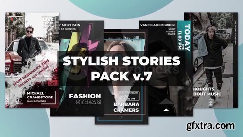 Videoblocks - Stylish Stories Pack V 7 | After Effects