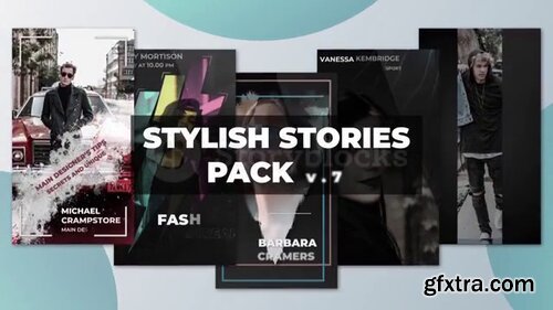 Videoblocks - Stylish Stories Pack V 7 | After Effects