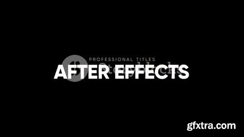 Videoblocks - Titles Animator - Sliced | After Effects
