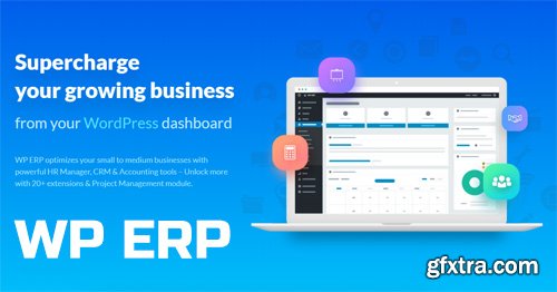 WP ERP v1.5.16 - Complete HR, CRM and Accounting Solution For WordPress + Extensions