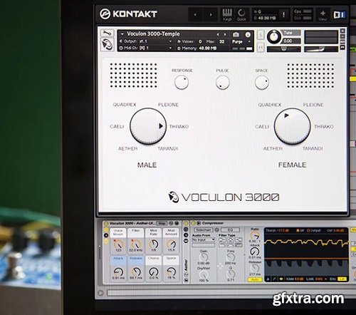 Puremagnetik Voculon3000 Ableton Live Logic KONTAKT-DECiBEL