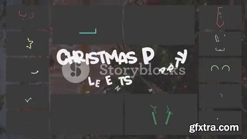 Videoblocks - Christmas Party Elements Pack | After Effects