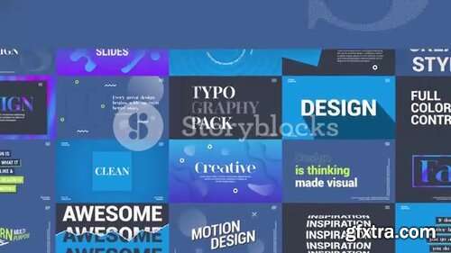 Videoblocks - Creative Typography Pack | After Effects