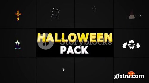 Videoblocks - Halloween Elements Pack | After Effects