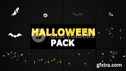 Videoblocks - Halloween Elements Pack | After Effects