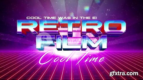 Videoblocks - Retro Wave Logo Pack 3 | After Effects