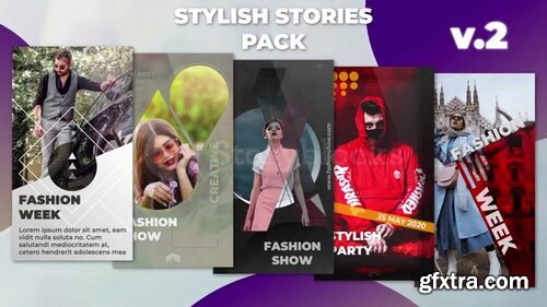 Videoblocks - Stylish Stories Pack V 2 | After Effects