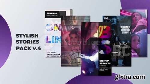 Videoblocks - Stylish Stories Pack V 4 | After Effects