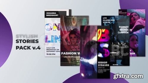 Videoblocks - Stylish Stories Pack V 4 | After Effects