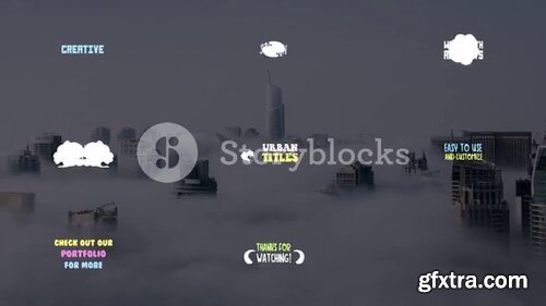 Videoblocks - Urban Titles Pack | After Effects