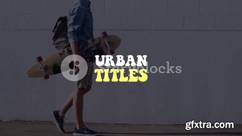 Videoblocks - Urban Titles Pack | After Effects