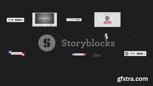 Videoblocks - Youtube Subscriber Pack | After Effects