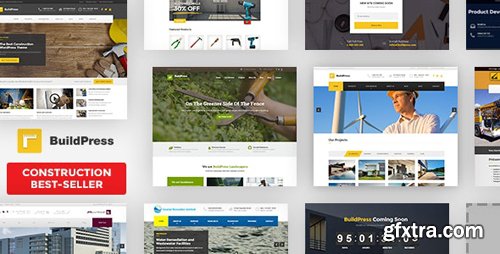 ThemeForest - BuildPress v5.6.0- Multi-purpose Construction and Landscape WP Theme - 9323981 - NULLED