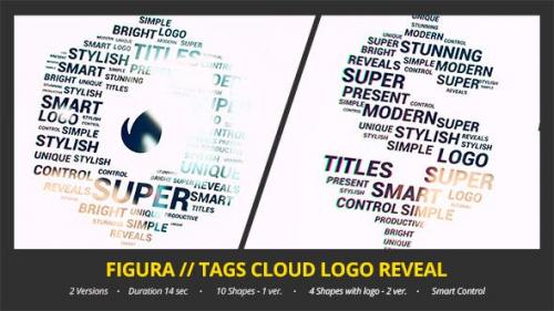 Videohive - Figura // Tags Cloud Logo Reveal