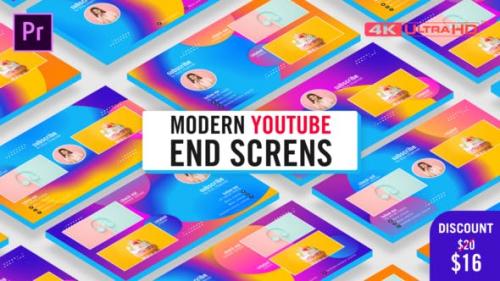 Videohive - Modern Youtube End Screens