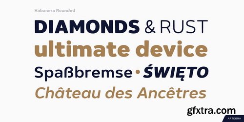 Habenera Font Family