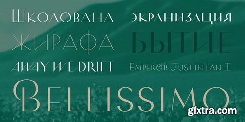 Prego Font Family