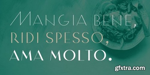 Prego Font Family