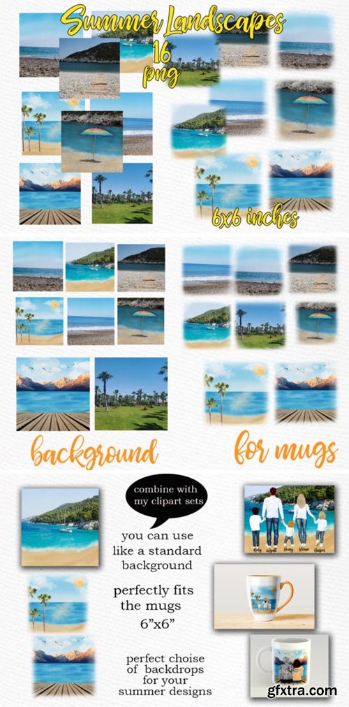 Summer Backdrop Beach Landscape 3952389