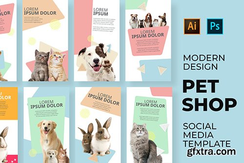 Dog Pet Social Media Template