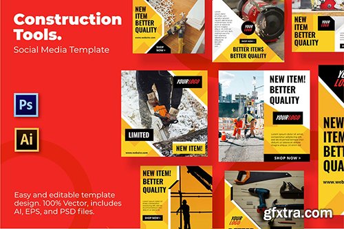 Construction Social Media Template