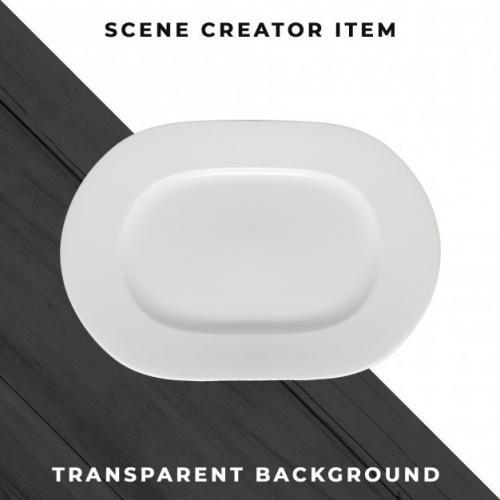 Plate Object Transparent Psd Premium PSD