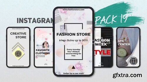 Videoblocks - Instagram Stories Pack 19 | After Effects