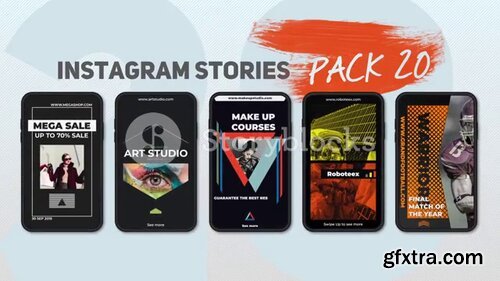 Videoblocks - Instagram Stories Pack 20 | After Effects