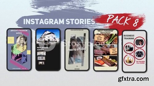 Videoblocks - Instagram Stories Pack 8 | After Effects