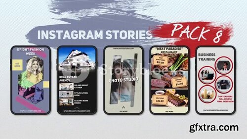 Videoblocks - Instagram Stories Pack 8 | After Effects