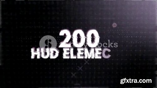 Videoblocks - Retro Hud Pack | After Effects