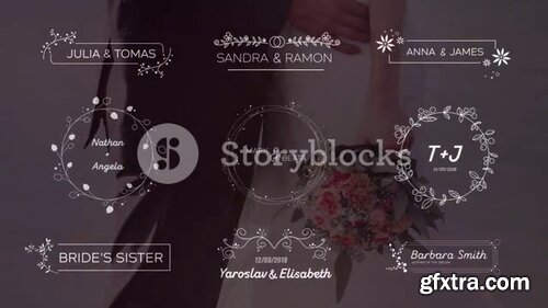 Videoblocks - Wedding Titles Big Pack | After Effects