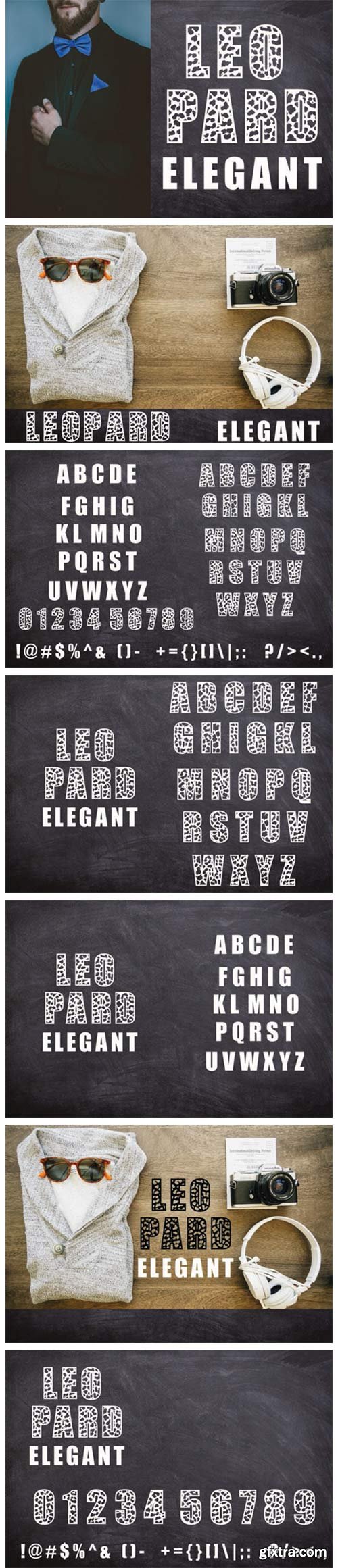 Leopard Elegant Font