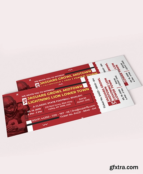 Sample-Printable-Football-Ticket-Invitation