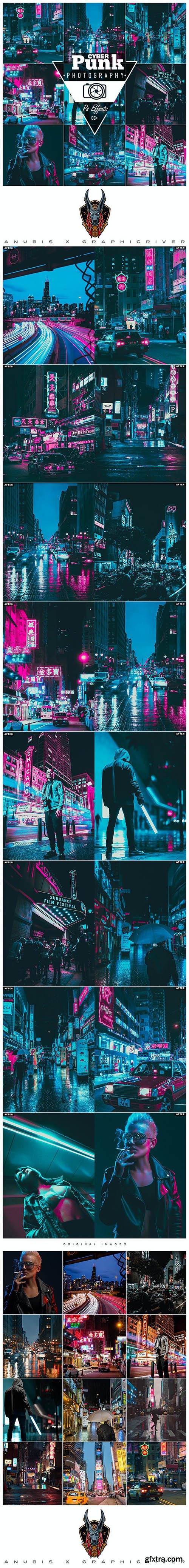 GraphicRiver - Cyberpunk Photoshop Action 26328763