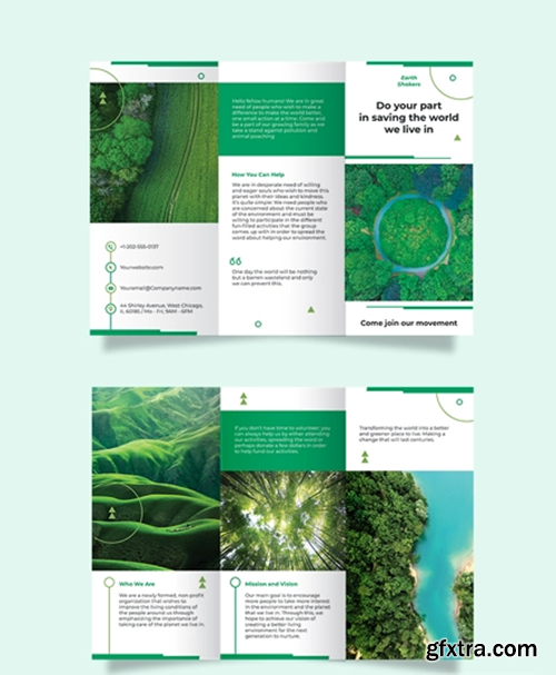 Environmental-Conservation-Tri-Fold-Brochure