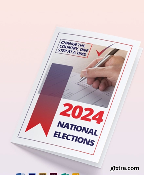 Editable-Election-Bi-Fold-Brochure-Template