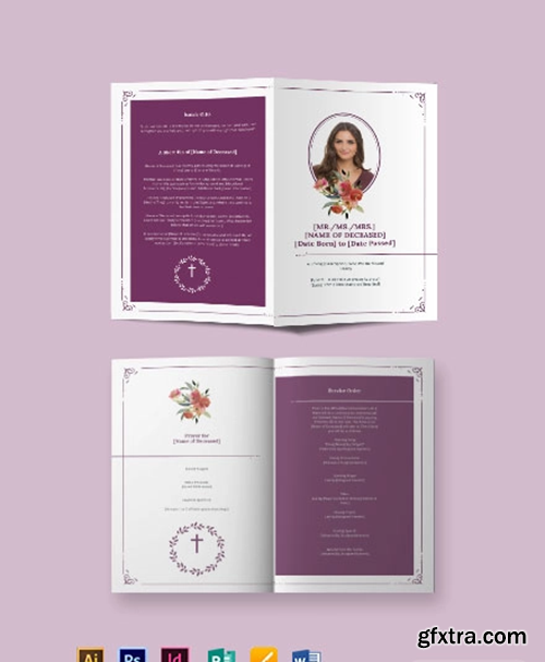 Blank-Catholic-Funeral-Bi-fold-Brochure