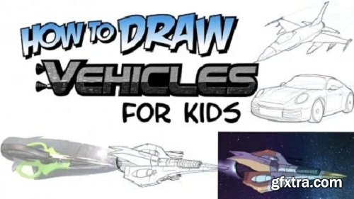 How To Draw VEHICLES for Kids