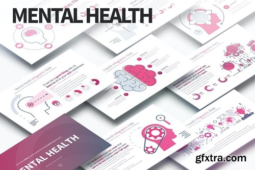 MENTAL HEALTH - PowerPoint Infographics Slides