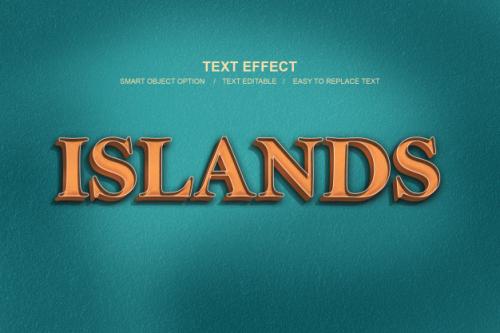 Islands Layer Style Premium PSD