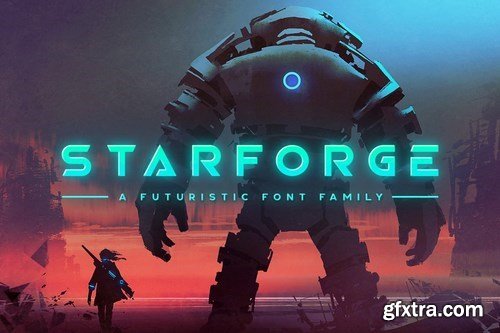 CM - Starforge Typeface 4659086